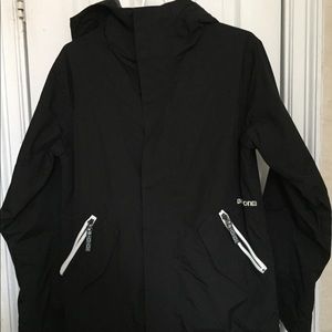 Burton “The White Collection” jacket in black.